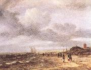 The Shore at Egmond-an-Zee  d RUISDAEL, Jacob Isaackszon van